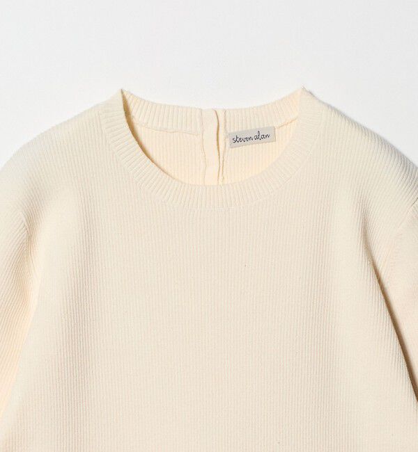 STEVEN ALAN「＜Steven Alan＞リブ プルオーバー ニット」|ニット・セーター|