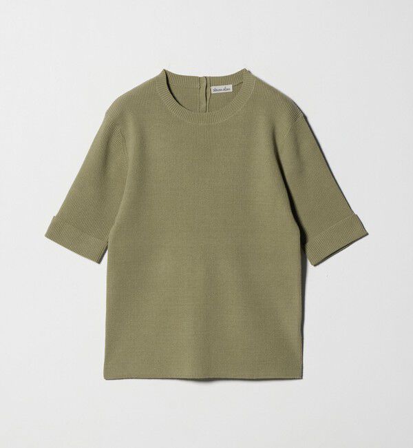STEVEN ALAN「＜Steven Alan＞リブ プルオーバー ニット」|ニット・セーター|