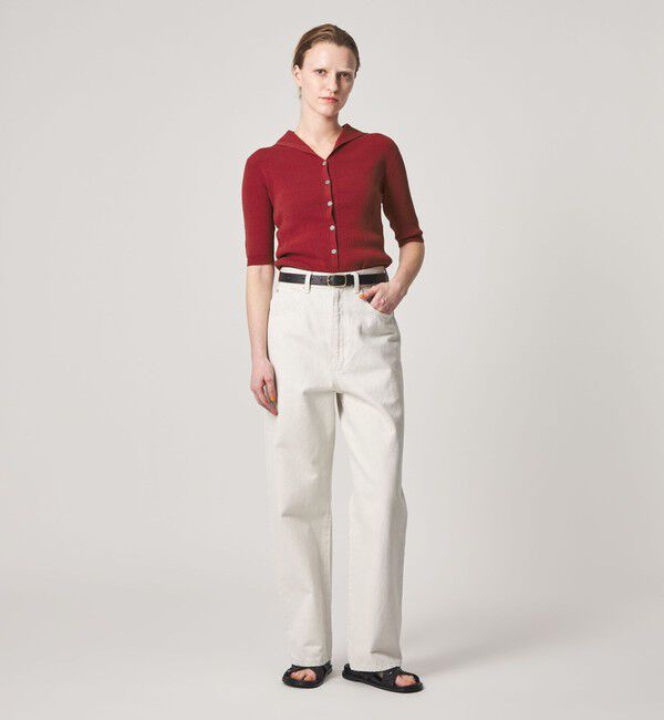 STEVEN ALAN「＜Steven Alan＞リブ カーディガン」|カーディガン|