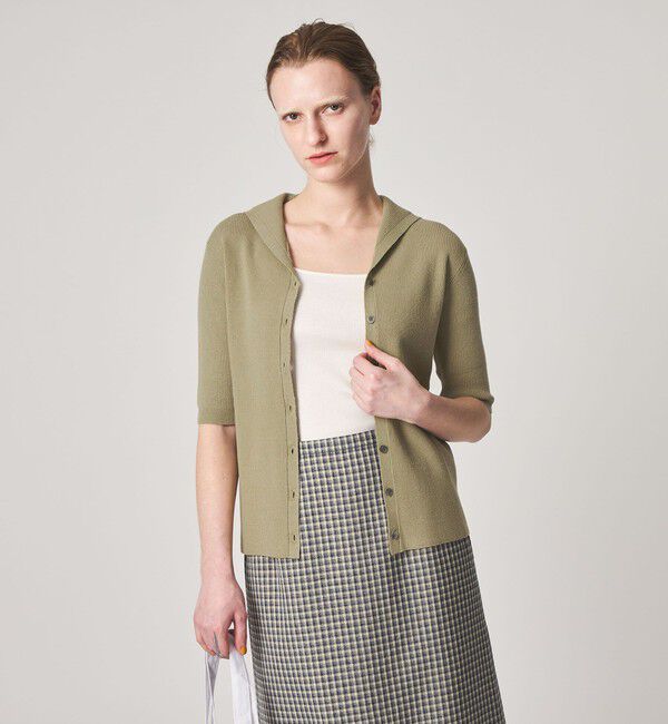 STEVEN ALAN「＜Steven Alan＞リブ カーディガン」|カーディガン|OLIVE