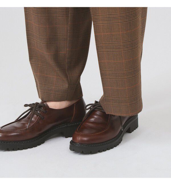 Ray BEAMS 「チェック タック パンツ」|チノ|