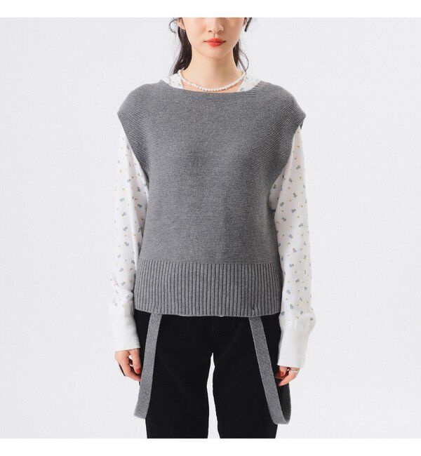 BEAMSBOY「ミリタリー アレンジ ベスト」|ベスト・ジレ|