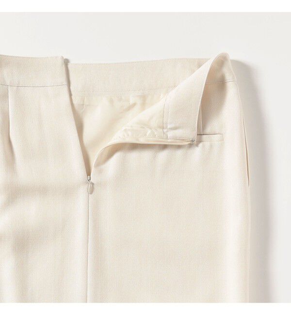 Demi-Luxe BEAMS 「フリンジ  Iライン スカート」|スカート|