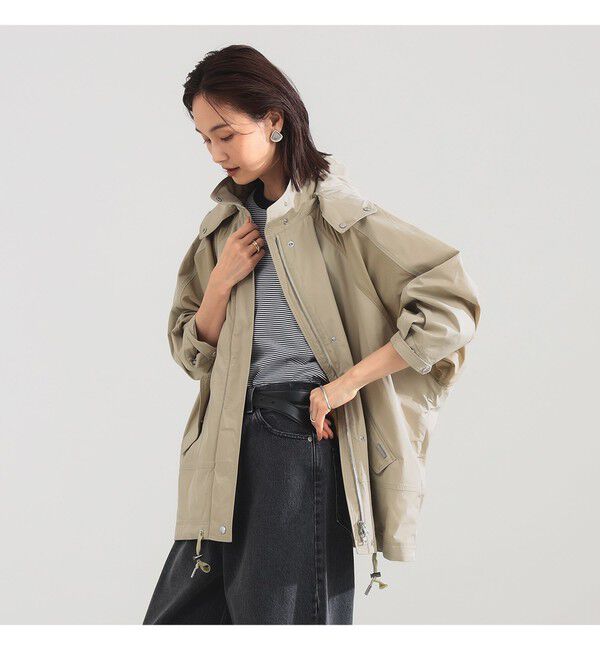 Demi-Luxe BEAMS 「WOOLRICH / テック アノラック ブルゾン」|ブルゾン・スタジャン|