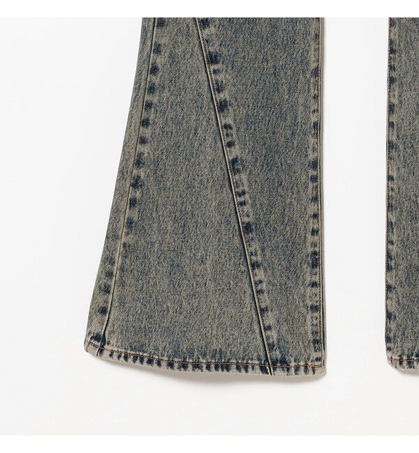 Ray BEAMS 「デニム フレア パンツ」|デニム|