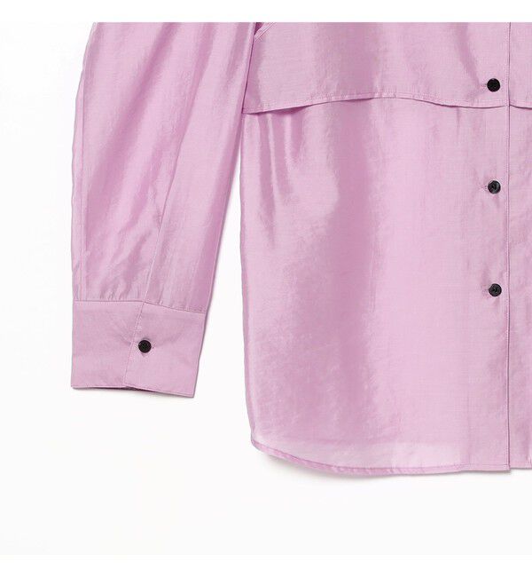 Ray BEAMS 「シアー レイヤード シャツ」|シャツ・ブラウス|