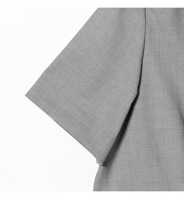 Ray BEAMS 「4ボタン ダブル ハーフスリーブ ジャケット 26SS」|テーラードジャケット|