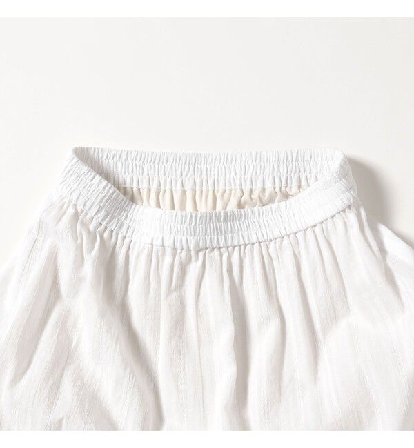 Ray BEAMS 「カットソーレース ティアード スカート」|スカート|