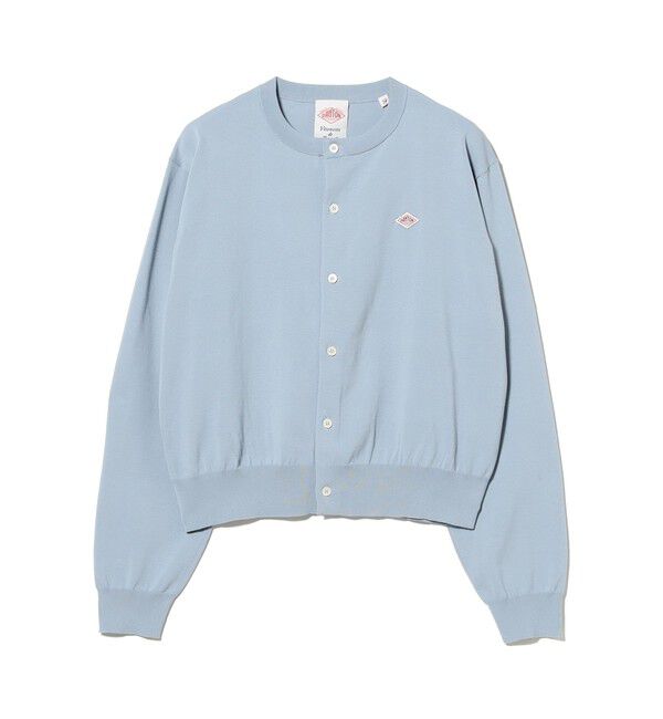 Ray BEAMS 「DANTON / ジャージー ニット クルーネック カーディガン」|カーディガン|210 LIGHT.BLUE