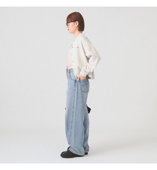 Ray BEAMS 「DANTON / ドット釦 クルーネック カーディガン」|カーディガン|