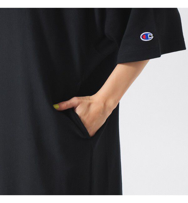 BEAMSBOY「【別注】Champion / リバースウィーブ(R) ショートスリーブ ワンピース」|ワンピース|