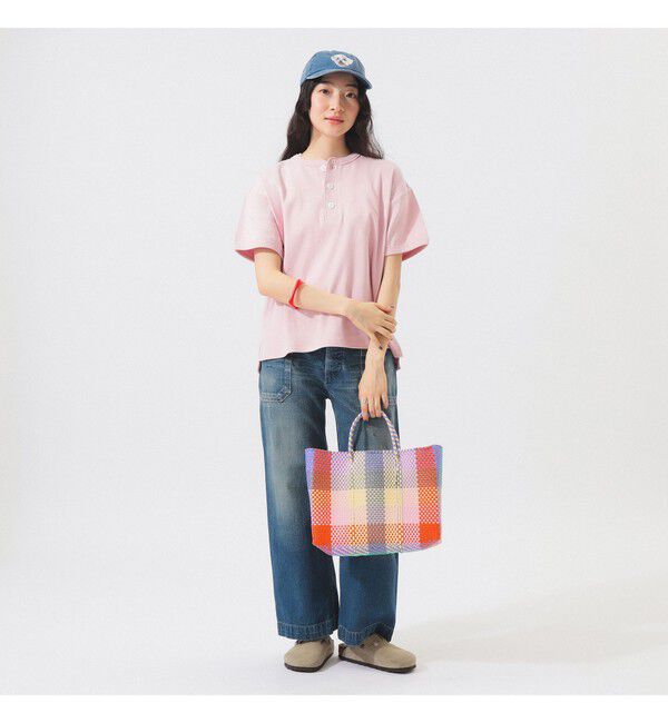 BEAMSBOY「【別注】Healthknit / ヘビー リブ ショートスリーブ Tシャツ」|Tシャツ・カットソー|