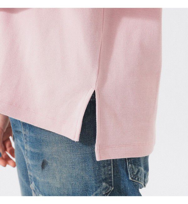 BEAMSBOY「【別注】Healthknit / ヘビー リブ ショートスリーブ Tシャツ」|Tシャツ・カットソー|