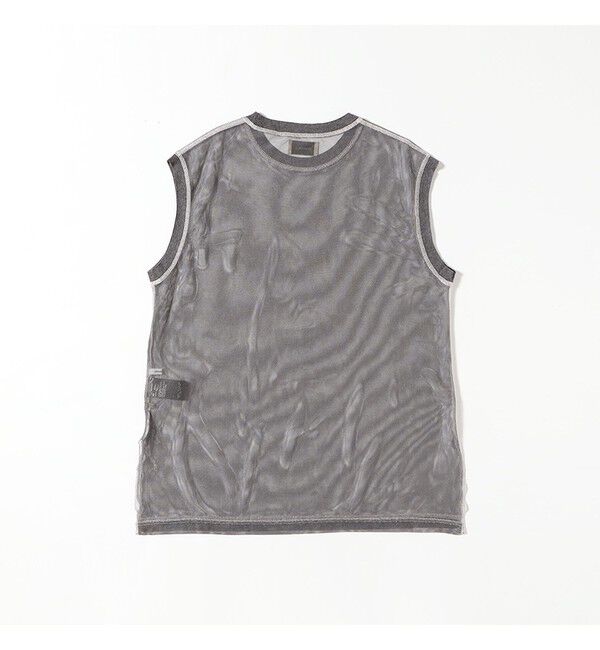 BEAMSBOY「maturely / シャンブレー チュール ノースリーブ」|Tシャツ・カットソー|