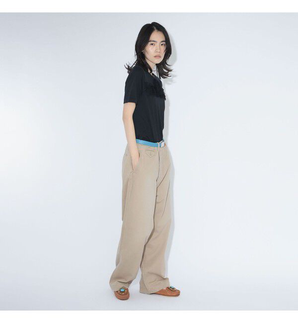 BEAMSBOY「レース タイ ショートスリーブ」|Tシャツ・カットソー|