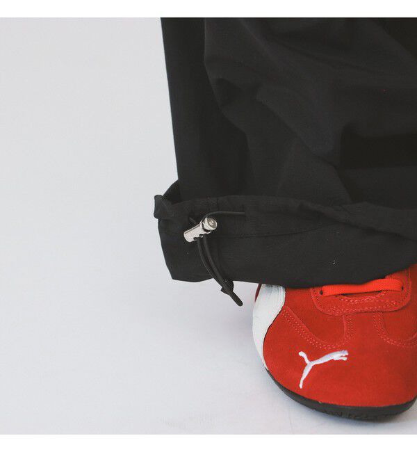 Ray BEAMS 「ニータック パラシュート パンツ」|チノ|