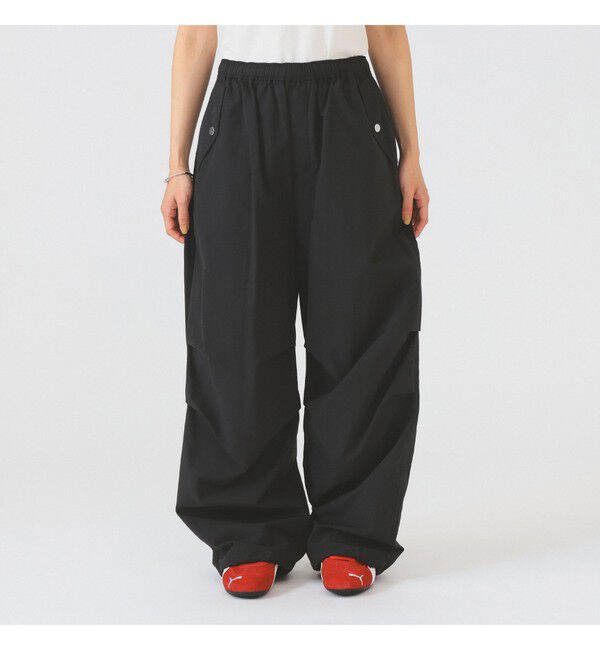 Ray BEAMS 「ニータック パラシュート パンツ」|チノ|