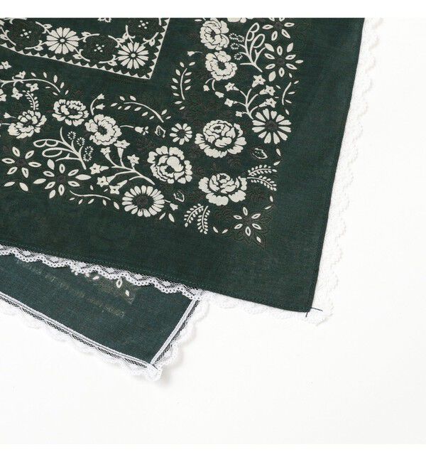 BEAMSBOY「2WAY フラワー バンダナ」|ハンカチ|