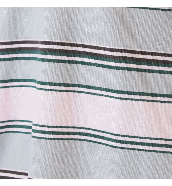 Ray BEAMS 「マルチ ボーダー ビッグ ポロ」|ポロシャツ|