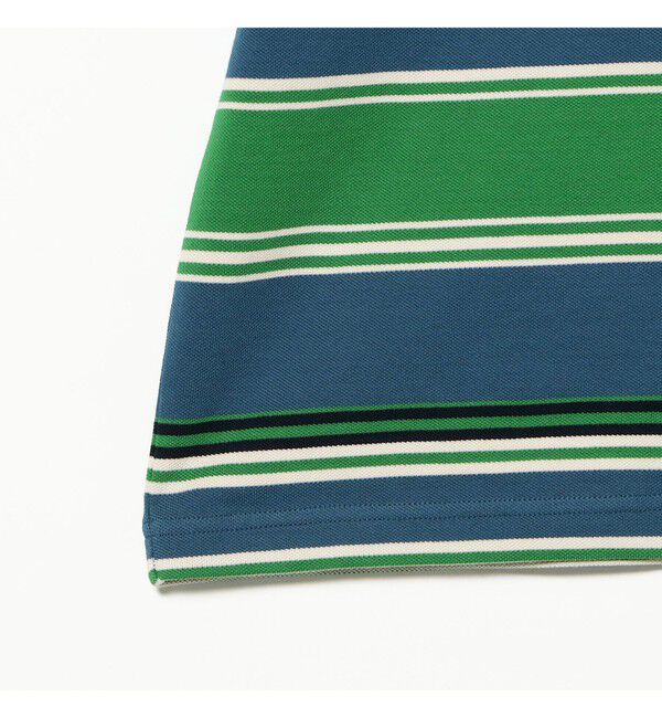 Ray BEAMS 「マルチ ボーダー ビッグ ポロ」|ポロシャツ|