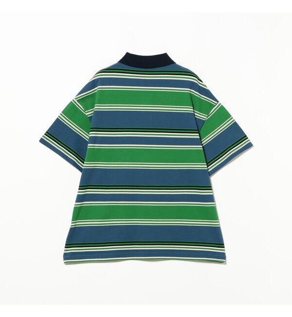 Ray BEAMS 「マルチ ボーダー ビッグ ポロ」|ポロシャツ|