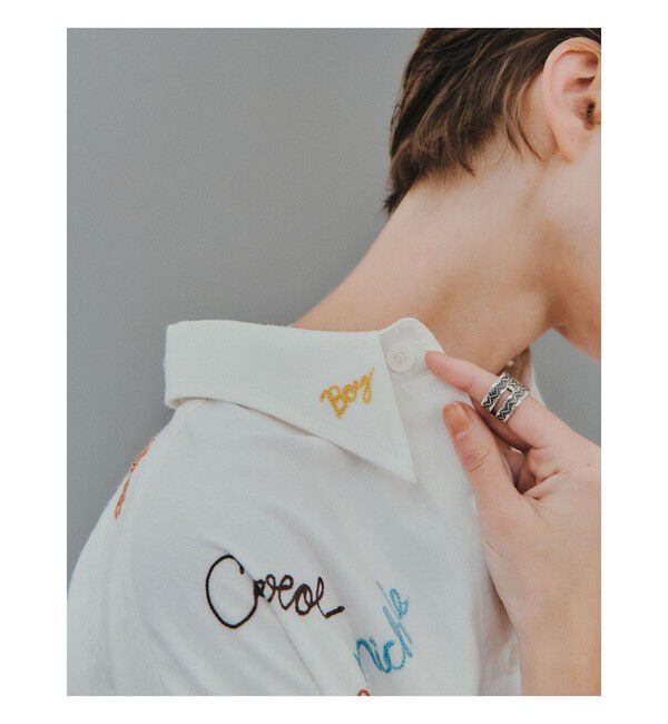 BEAMSBOY「エンブロ ワーク シャツ」|シャツ・ブラウス|