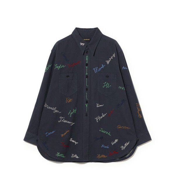 BEAMSBOY「エンブロ ワーク シャツ」|シャツ・ブラウス|