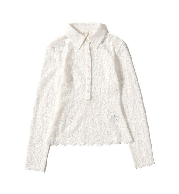 Ray BEAMS 「GHOSPELL / Vida Lace Shirt」|シャツ・ブラウス|