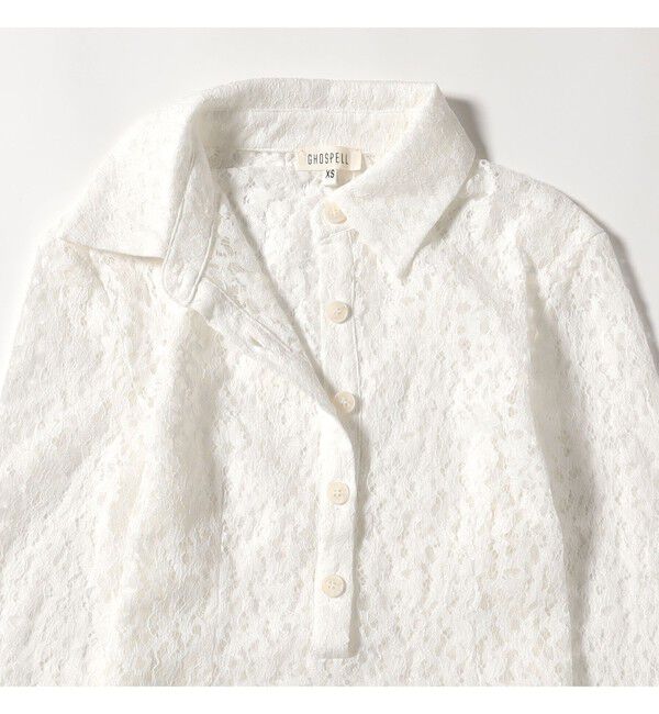 Ray BEAMS 「GHOSPELL / Vida Lace Shirt」|シャツ・ブラウス|