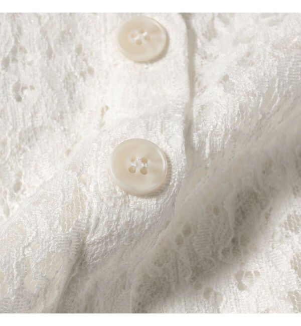 Ray BEAMS 「GHOSPELL / Vida Lace Shirt」|シャツ・ブラウス|