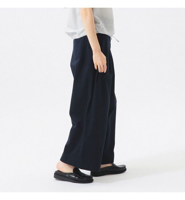 BEAMSBOY「ワイド タック チノ パンツ」|チノ|