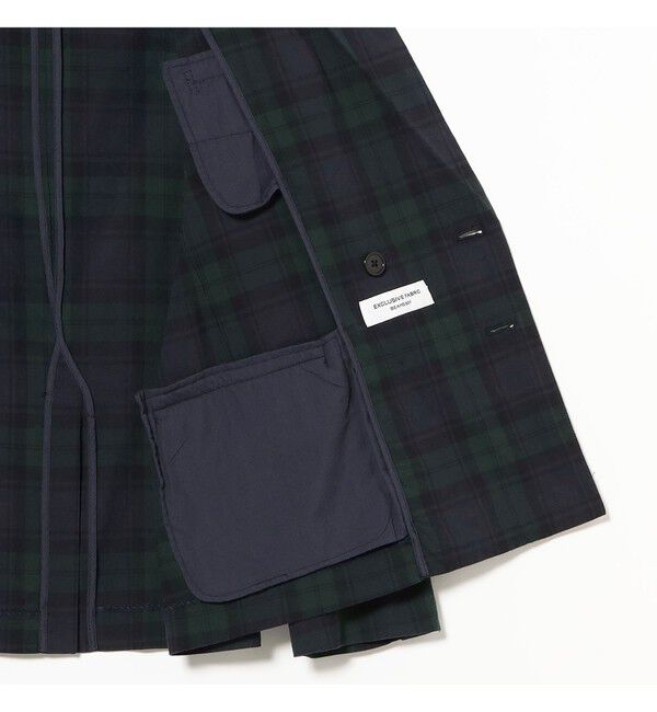 BEAMSBOY「チェック ダブル ジャケット」|テーラードジャケット|