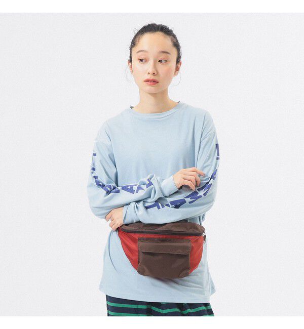 BEAMSBOY「ロゴ ビッグ ロングスリーブ」|Tシャツ・カットソー|SAX