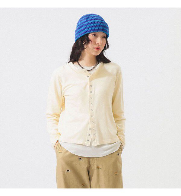 BEAMSBOY「リングドット カーディガン」|スウェット・ジャージ|