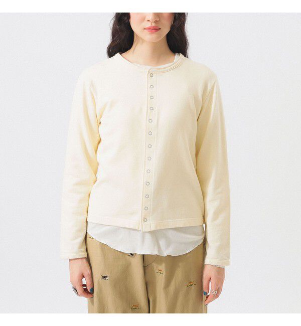 BEAMSBOY「リングドット カーディガン」|スウェット・ジャージ|