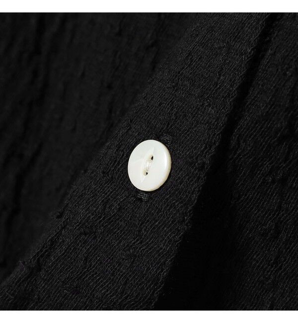 BEAMSBOY「ジャカード フリルギャザー ショートスリーブ」|Tシャツ・カットソー|