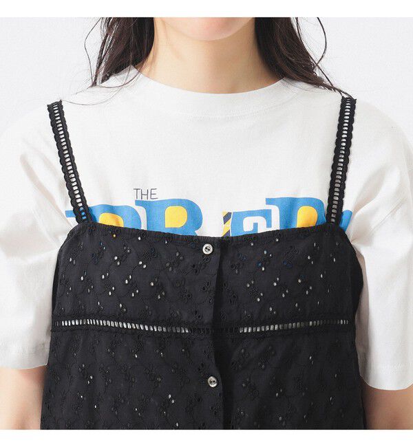 BEAMSBOY「カットワーク キャミワンピース」|ワンピース|