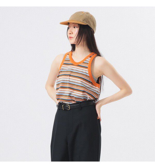 BEAMSBOY「マルチボーダー タンクトップ」|Tシャツ・カットソー|