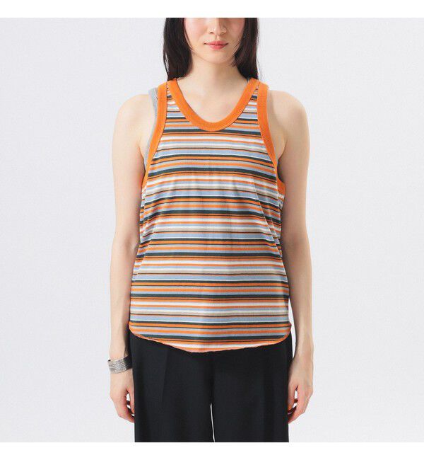 BEAMSBOY「マルチボーダー タンクトップ」|Tシャツ・カットソー|