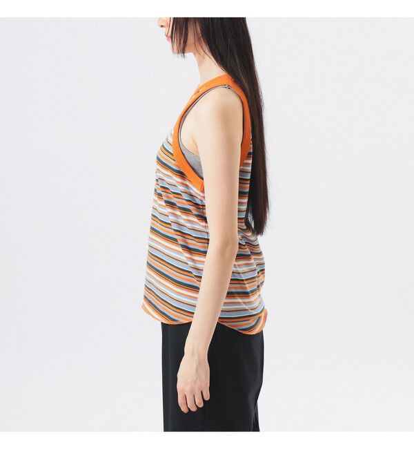 BEAMSBOY「マルチボーダー タンクトップ」|Tシャツ・カットソー|