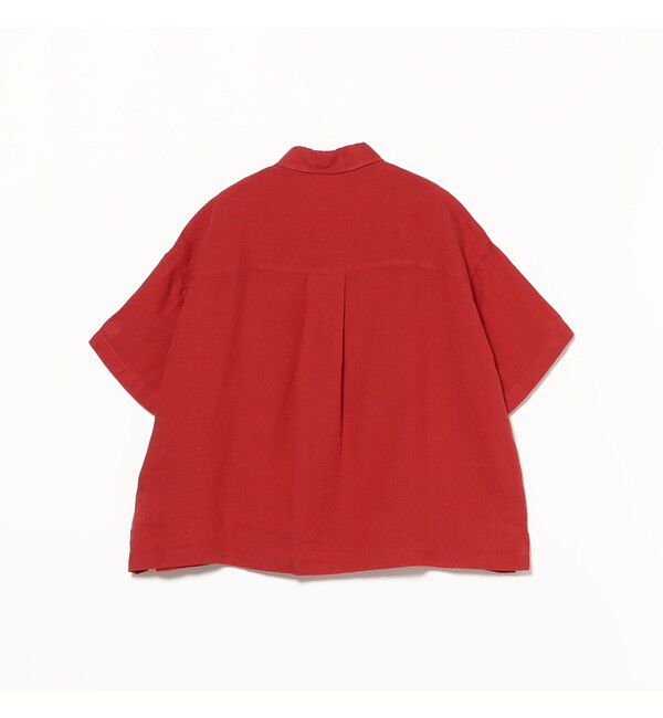 BEAMSBOY「リネン ソリッド ショートスリーブ」|シャツ・ブラウス|