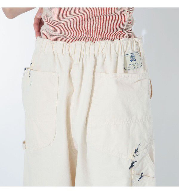 BEAMSBOY「【別注】Lee &times; maturely / リメイク ペインター パンツ」|チノ|