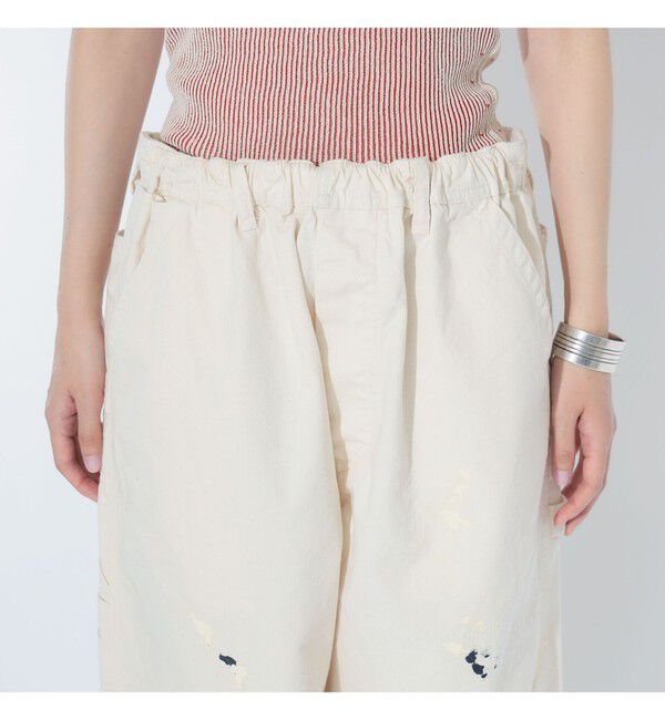 BEAMSBOY「【別注】Lee &times; maturely / リメイク ペインター パンツ」|チノ|