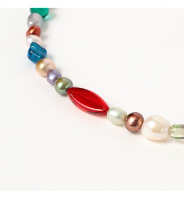 Ray BEAMS 「カラー 淡水パール ネックレス」|ネックレス|