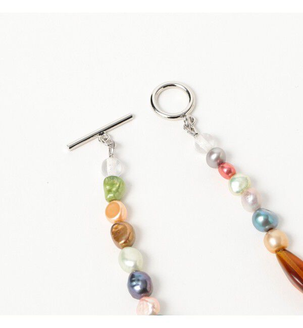 Ray BEAMS 「カラー 淡水パール ネックレス」|ネックレス|