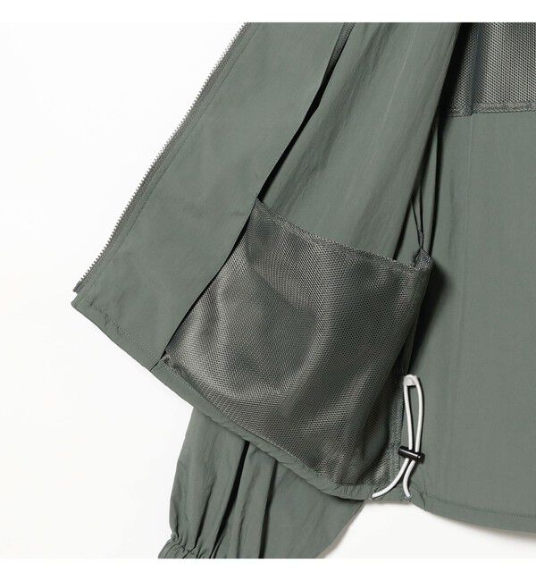 Demi-Luxe BEAMS 「AK+1 / エアリー ナイロン ブルゾン」|ブルゾン・スタジャン|