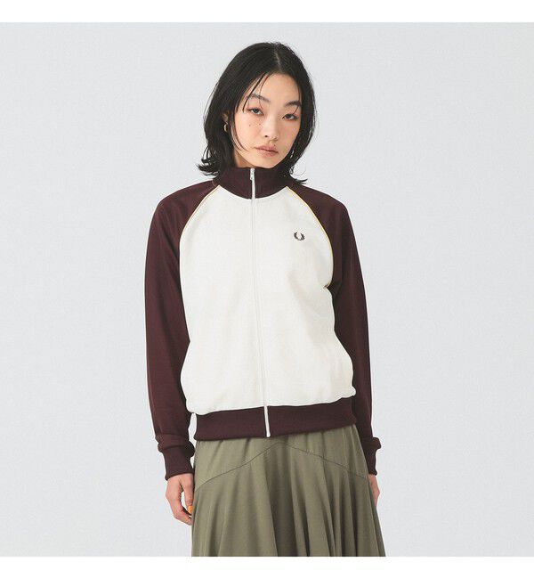 Ray BEAMS 「FRED PERRY / カラーブロック トラック ジャケット」|スウェット・ジャージ|