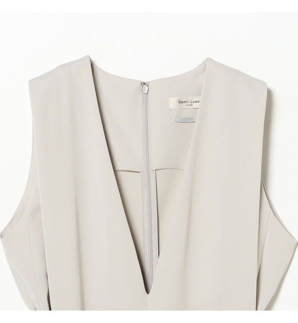 Demi-Luxe BEAMS 「ギャバジン オールインワン」|オールインワン|