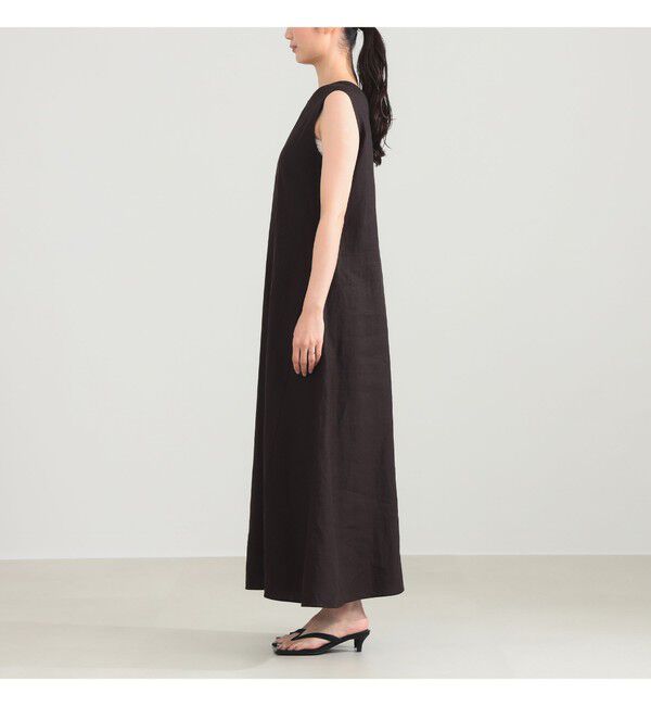 Demi-Luxe BEAMS 「シンプル リネン 2WAY ドレス .M」|ワンピース|