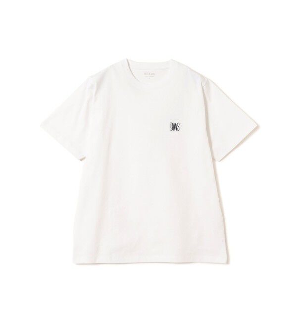 BEAMS「BEAMS / BMSロゴ ベーシック Tシャツ」|Tシャツ・カットソー|WHITE